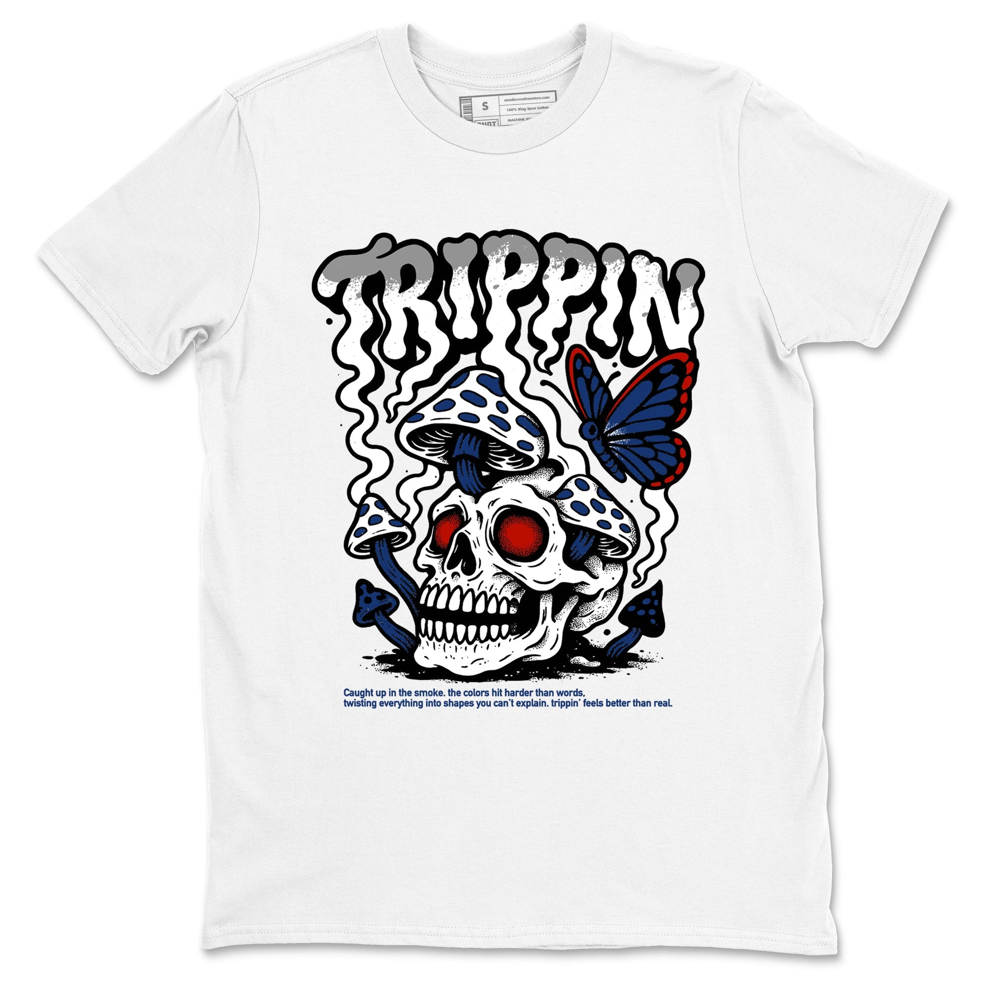 Sneaker match tees – Sneaker Tees To Match Air Jordan 11 Rare Air Shoes – Trippin Tee White 2
