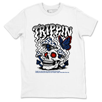 Sneaker match tees – Sneaker Tees To Match Air Jordan 11 Rare Air Shoes – Trippin Tee White 2