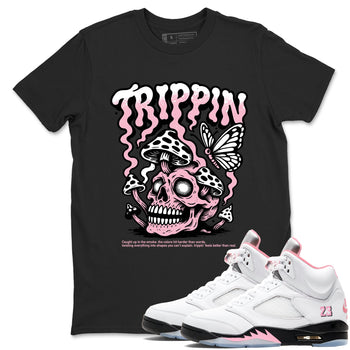 Sneaker match tees – Sneaker Tees To Match Air Jordan 5 35th Anniversary Shoes – Trippin Tee Black 1