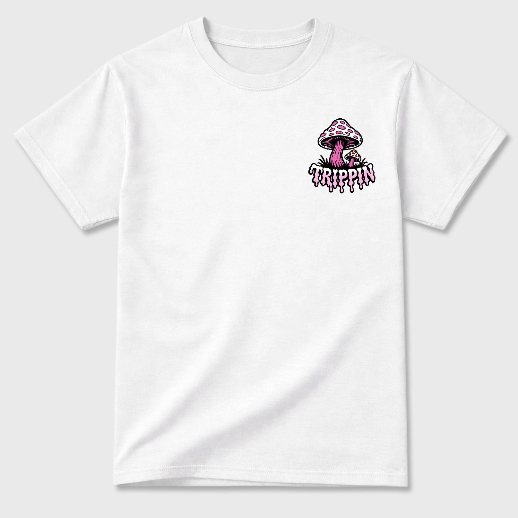 Trippin Graphic T-Shirt featuring original streetwear artwork designed to match the . White Graphic T-Shirt.
