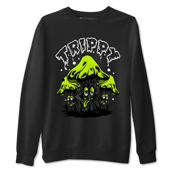 Foams One Black Volt shirts to match jordans Trippy sneaker match tees Air Foamposite One Black and Volt match shoes to clothes SNRT Sneaker Tees unisex cotton Black 2 shirts