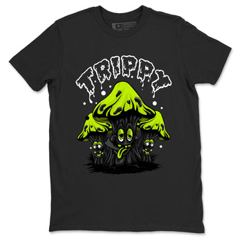 Foams One Black Volt shirts to match jordans Trippy sneaker match tees Air Foamposite One Black and Volt match shoes to clothes SNRT Sneaker Tees unisex cotton Black 2 shirts