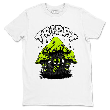 Foams One Black Volt shirts to match jordans Trippy sneaker match tees Air Foamposite One Black and Volt match shoes to clothes SNRT Sneaker Tees unisex cotton White 2 shirts