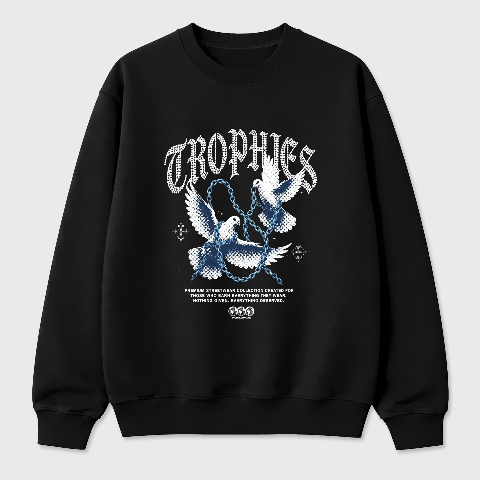 Trophies Graphic T-Shirt featuring original streetwear artwork designed to match the Air Jordan 13 Flint. Black 2 Graphic Tee.