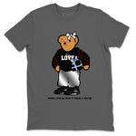 5s Black Metallic Reimagined shirts to match jordans  True Love Bear shirts to match jordans 5s Black Metallic Reimagined match shoes to clothes SNRT Sneaker Tees unisex cotton Cool Grey 2 shirts