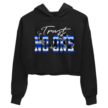 Air Foamposite One Royal shirts to match jordans Trust No One sneaker match tees Air Foamposite One Royal SNRT Sneaker Release Tees unisex cotton Black 2 Crop Shirts