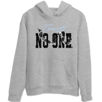 AJ6 White Black shirts to match jordans Trust No One sneaker match tees Air Jordan 6 White Black SNRT Sneaker Tees streetwear brand Heather Grey 2 unisex cotton tee