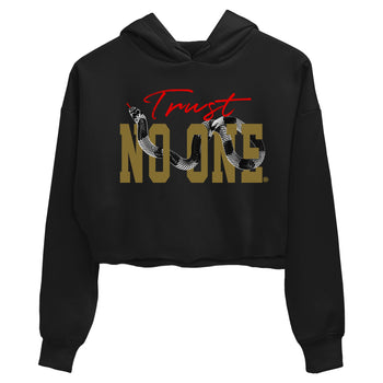 9s Olive shirts to match jordans Trust No One sneaker match tees Air Jordan 9 Olive match shoes to clothes SNRT Sneaker Tees unisex cotton Black 2 crop tee