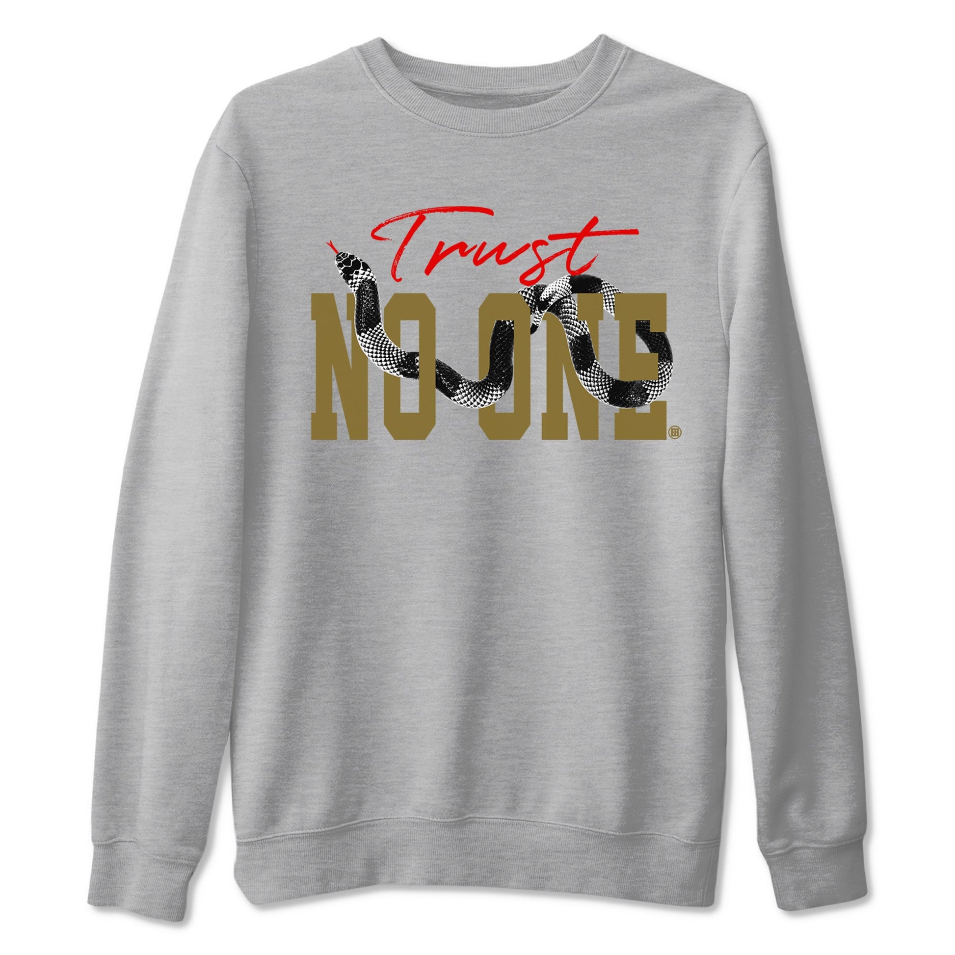 9s Olive shirts to match jordans Trust No One sneaker match tees Air Jordan 9 Olive match shoes to clothes SNRT Sneaker Tees unisex cotton Heather Grey 2 shirts