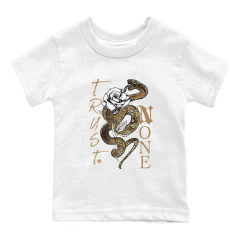 Air Force 1 Ivory Snake shirt to match jordans Trust None sneaker tees AF1 Ivory Snake SNRT sneaker release tees baby toddler White 2 cotton Shirt