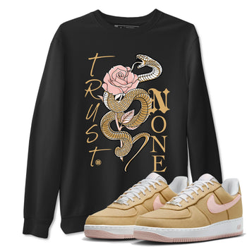 Air Force 1 Low Linen shirts to match jordans Trust None sneaker match tees Air Force 1 Linen Graphic Shirts To Match AF1 SNRT Sneaker Tees unisex cotton Black 1 shirts