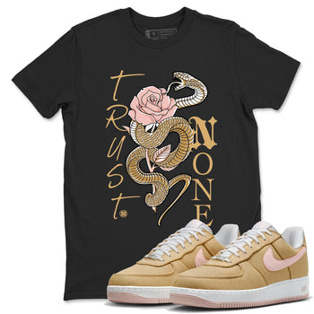 Air Force 1 Low Linen shirts to match jordans Trust None sneaker match tees Air Force 1 Linen Graphic Shirts To Match AF1 SNRT Sneaker Tees unisex cotton Black 1 shirts