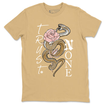 Air Force 1 Low Linen shirts to match jordans Trust None sneaker match tees Air Force 1 Linen Graphic Shirts To Match AF1 SNRT Sneaker Tees unisex cotton Old Gold 2 shirts