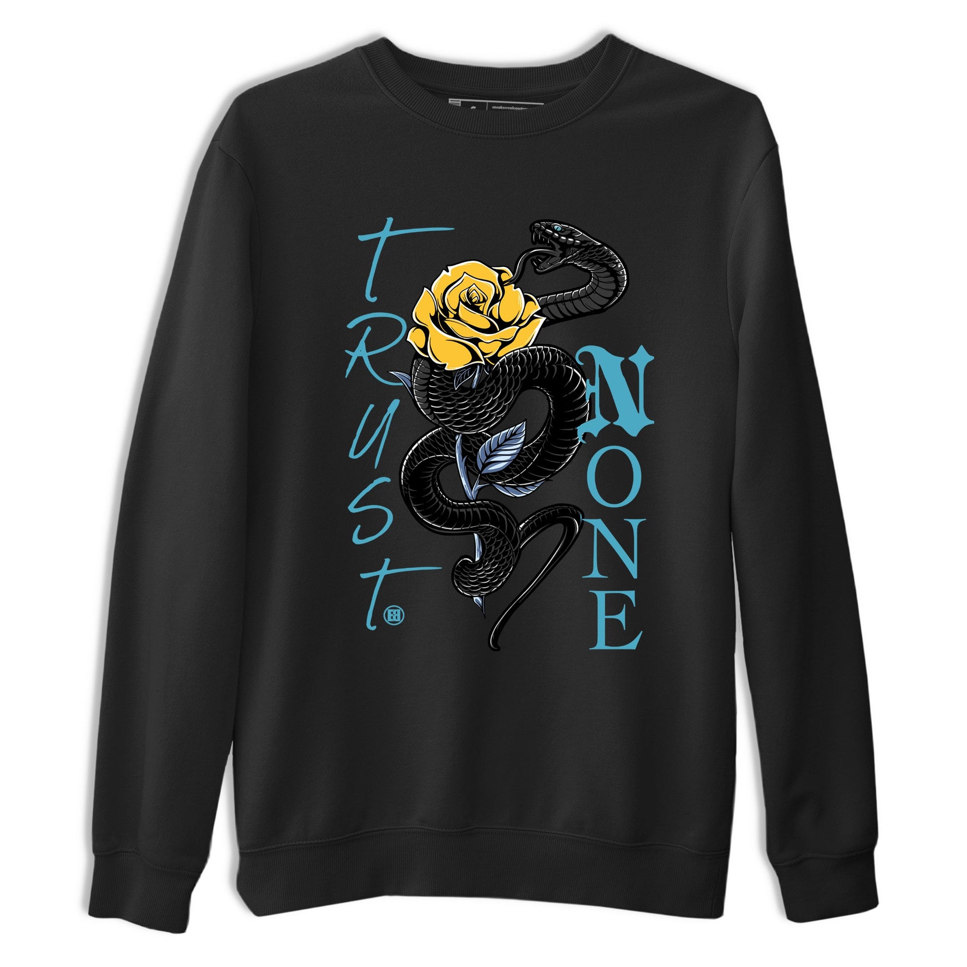 Sneaker match tees – Sneaker Tees To Match Air Jordan 11 Gamma Shoes – Trust None Tee Black 2