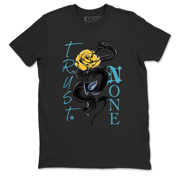 Sneaker match tees – Sneaker Tees To Match Air Jordan 11 Gamma Shoes – Trust None Tee Black 2