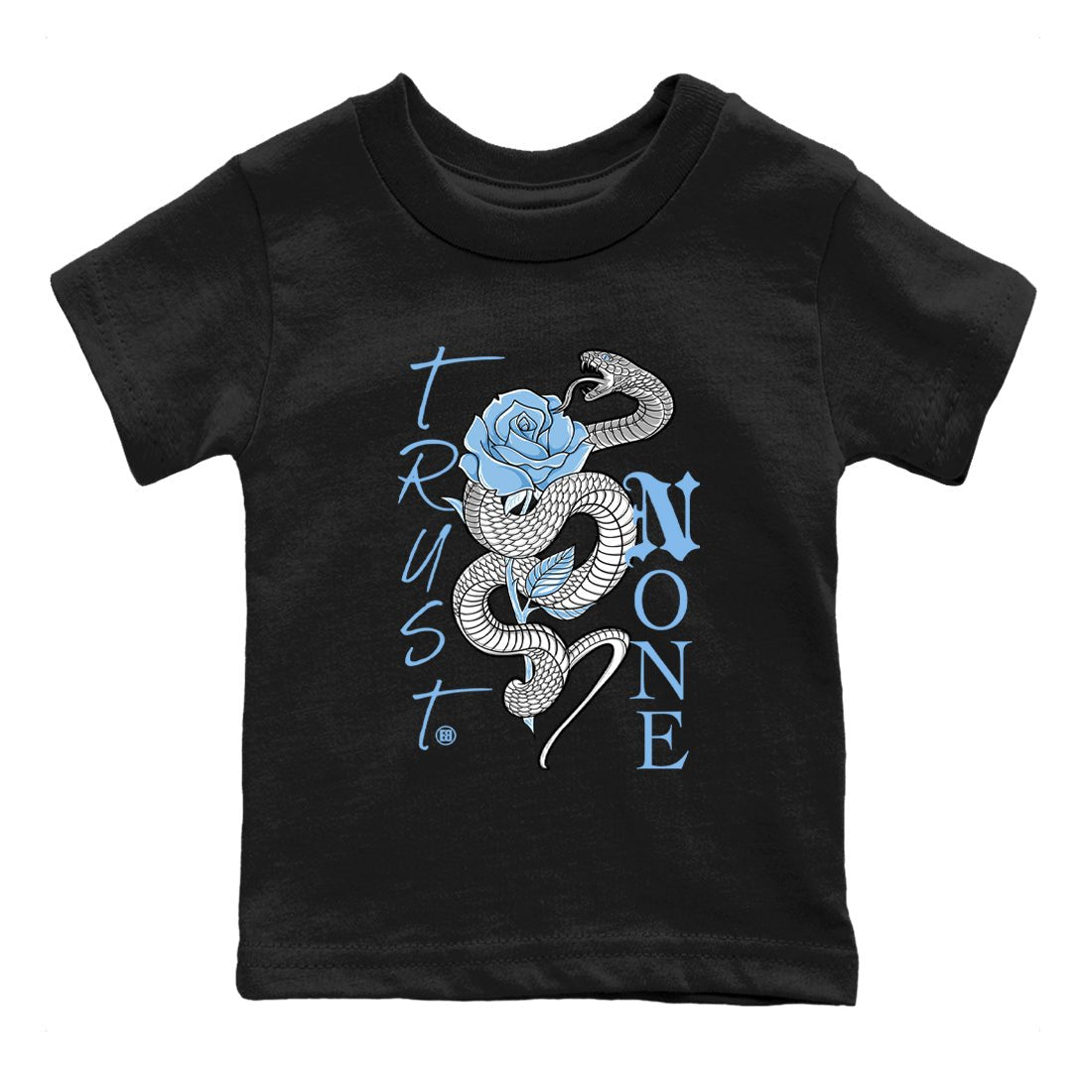 AJ11 Retro Legend Blue shirts to match jordans Trust None best t shirts to wear with jordans 11s Legend Blue match shoes to clothes SNRT Sneaker Tees Youth Baby Black 2 tee