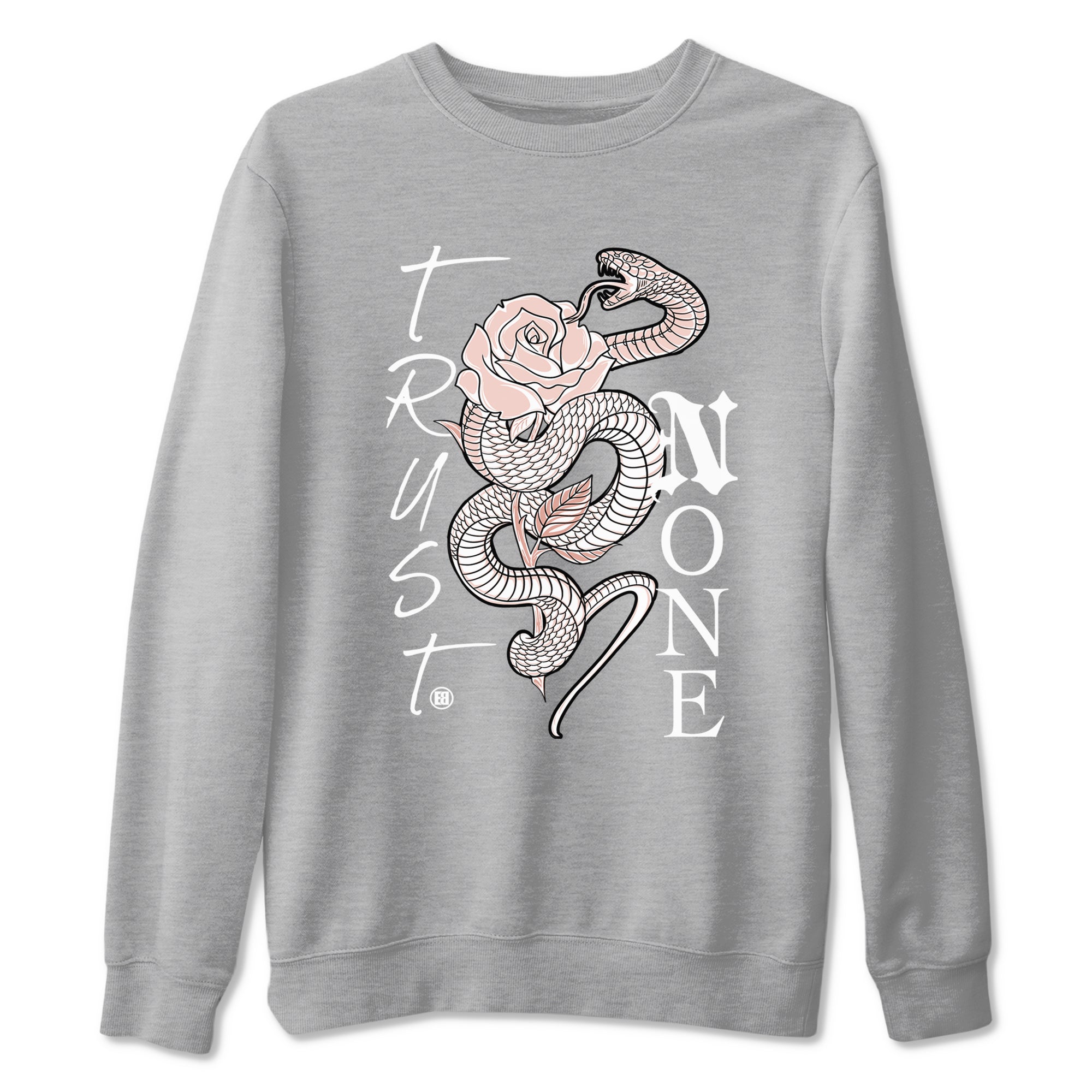 AJ11 Legend Pink shirts to match jordans Trust None sneaker match tees Air Jordan 11 Legend Pink SNRT Sneaker Tees streetwear brand Heather Grey 2 unisex cotton tee