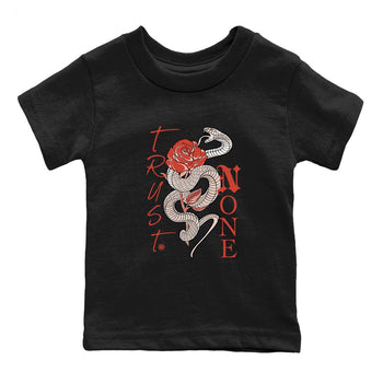 13s Dune Red shirts to match jordans Trust None sneaker match tees Air Jordan 13 Dune Red SNRT Sneaker Tees streetwear brand Baby and Youth Black 2 cotton tee