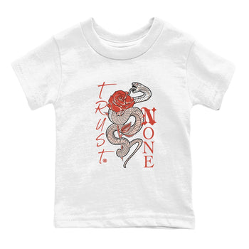 13s Dune Red shirts to match jordans Trust None sneaker match tees Air Jordan 13 Dune Red SNRT Sneaker Tees streetwear brand Baby and Youth White 2 cotton tee