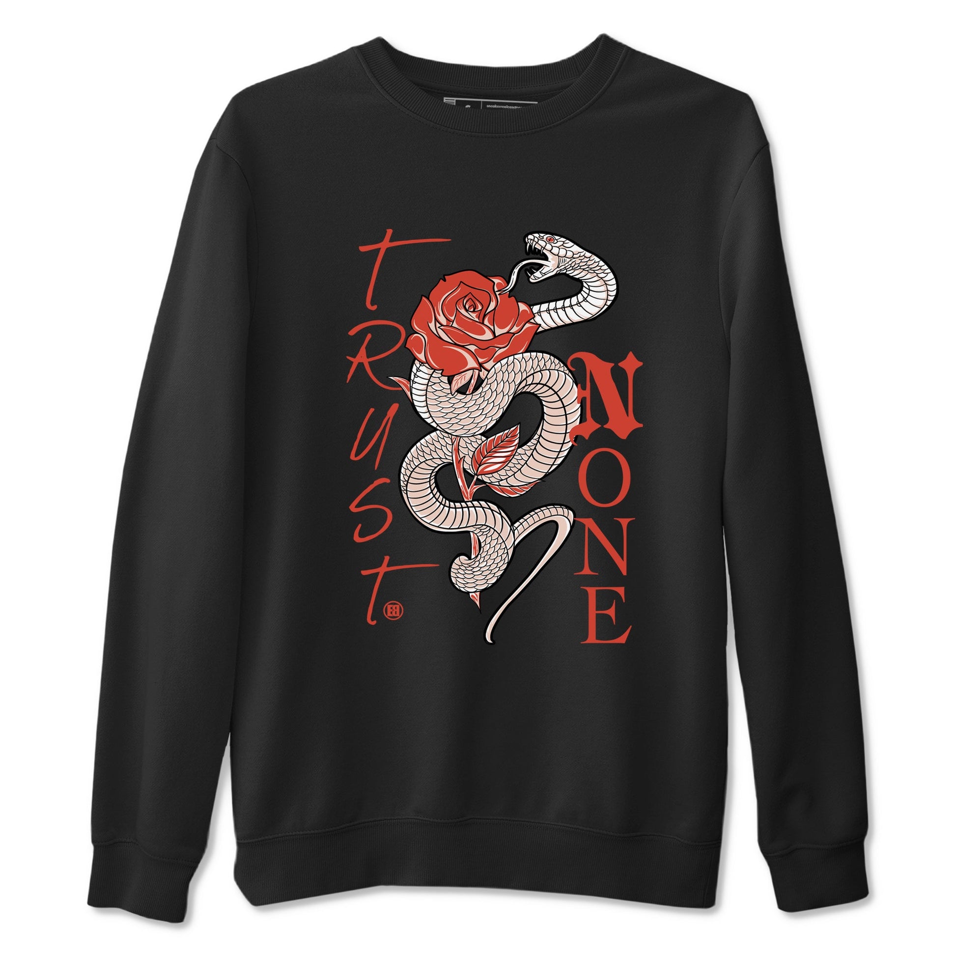 13s Dune Red shirts to match jordans Trust None sneaker match tees Air Jordan 13 Dune Red SNRT Sneaker Tees streetwear brand Black 2 unisex cotton tee