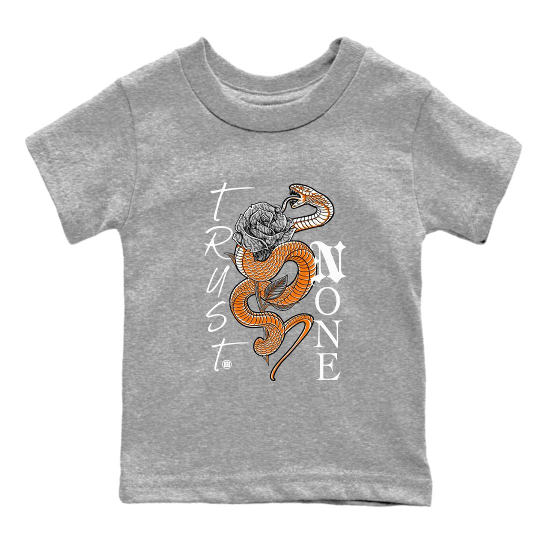 3s Georgia Peach shirt to match jordans Trust None sneaker tees Air Jordan 3 Retro Georgia Peach SNRT Sneaker release tees baby toddler Heather Grey 2 cotton Shirt