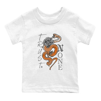 3s Georgia Peach shirt to match jordans Trust None sneaker tees Air Jordan 3 Retro Georgia Peach SNRT Sneaker release tees baby toddler White 2 cotton Shirt