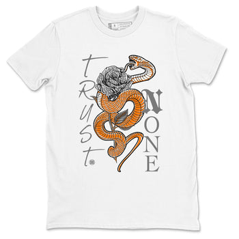 3s Georgia Peach shirt to match jordans Trust None sneaker tees Air Jordan 3 Retro Georgia Peach SNRT Sneaker Release Tees unisex cotton White 2 crew neck shirt