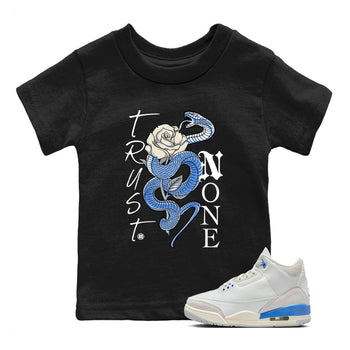Air Jordan 3 Lucky Shorts shirts to match jordans Trust None sneaker match tees Air Jordan 3 Retro Lucky Shorts match shoes to clothes SNRT Sneaker Tees Youth Baby Black 1 tee