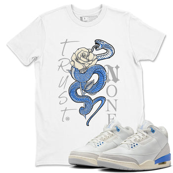 Air Jordan 3 Lucky Shorts shirts to match jordans Trust None sneaker match tees Air Jordan 3 Retro Lucky Shorts match shoes to clothes SNRT Sneaker Tees unisex cotton White 1 shirts