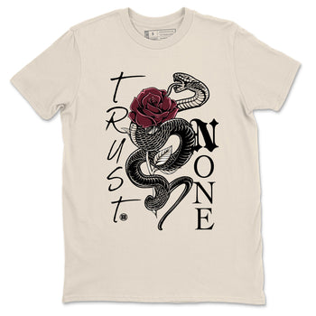 4s A Ma Maniere x Fossil Stone shirts to match jordans Trust None sneaker match tees Air Jordan 4 A Ma Maniere x Fossil Stone match shoes to clothes SNRT Sneaker Tees unisex cotton Natural 2 shirts