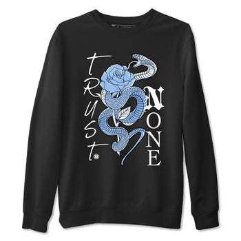 4s Forget Me Not shirts to match jordans Trust None graphic tees Air Jordan 4 Forget Me Not match shoes to clothes SNRT Sneaker Tees unisex cotton Black 2 shirts