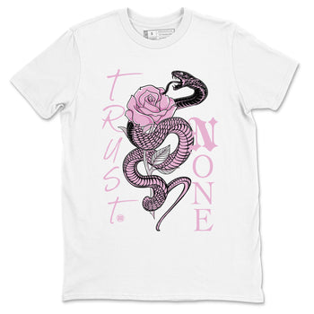 4s Retro Orchid shirts to match jordans Trust None sneaker match tees Air Jordan 4 WMNS Orchid match shoes to clothes SNRT Sneaker Tees unisex cotton White 2 shirts