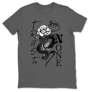 4s White Thunder shirts to match jordans Trust None sneaker match tees Air Jordan 4 Retro White Thunder SNRT Sneaker Release Tees unisex cotton Cool Grey 2 crew neck shirts