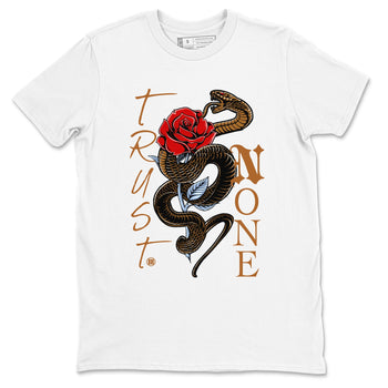 5s Archaeo Brown shirts to match jordans Trust None sneaker match tees Air Jordan 5 Archaeo Brown SNRT Sneaker Release Tees unisex cotton White 2 crew neck shirts