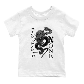 5s Black Cat shirts to match jordans Trust None sneaker match tees Air Jordan 5 Black Cat match shoes to clothes SNRT Sneaker Tees Youth Baby White 2 tee