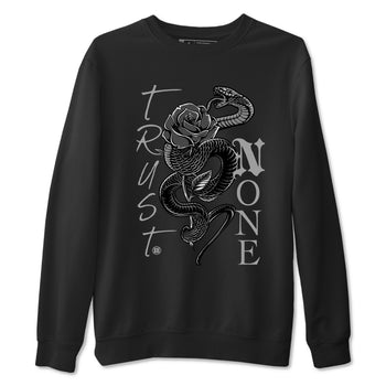5s Black Cat shirts to match jordans Trust None sneaker match tees Air Jordan 5 Black Cat match shoes to clothes SNRT Sneaker Tees unisex cotton Black 2 shirts