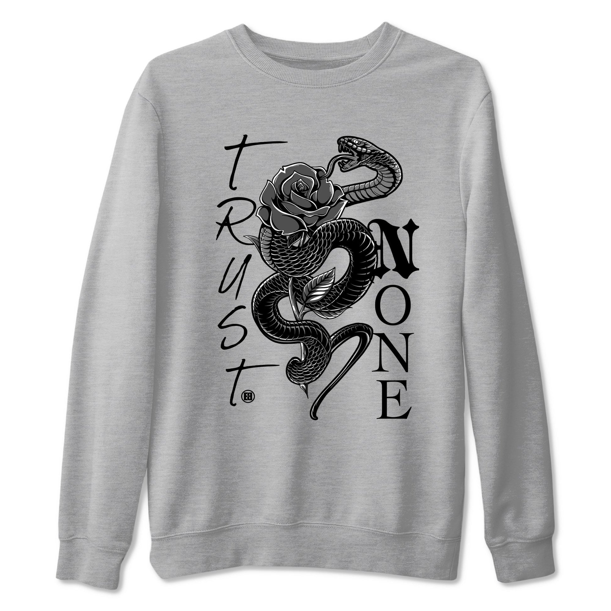 5s Black Cat shirts to match jordans Trust None sneaker match tees Air Jordan 5 Black Cat match shoes to clothes SNRT Sneaker Tees unisex cotton Heather Grey 2 shirts
