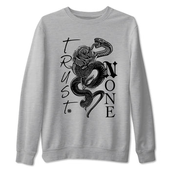 5s Black Cat shirts to match jordans Trust None sneaker match tees Air Jordan 5 Black Cat match shoes to clothes SNRT Sneaker Tees unisex cotton Heather Grey 2 shirts