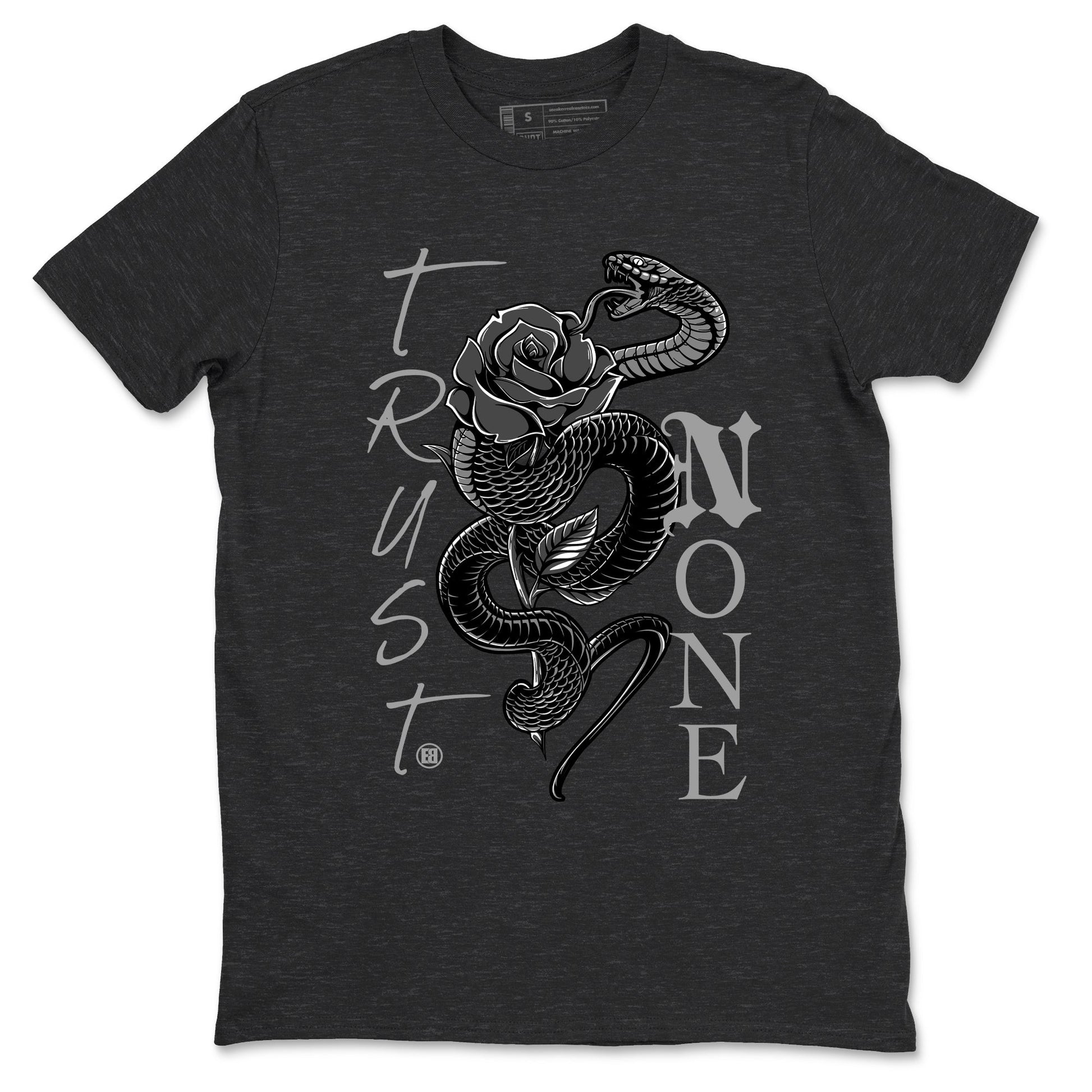 5s Black Cat shirts to match jordans Trust None sneaker match tees Air Jordan 5 Black Cat match shoes to clothes SNRT Sneaker Tees unisex cotton Charcoal Heather 2 shirts