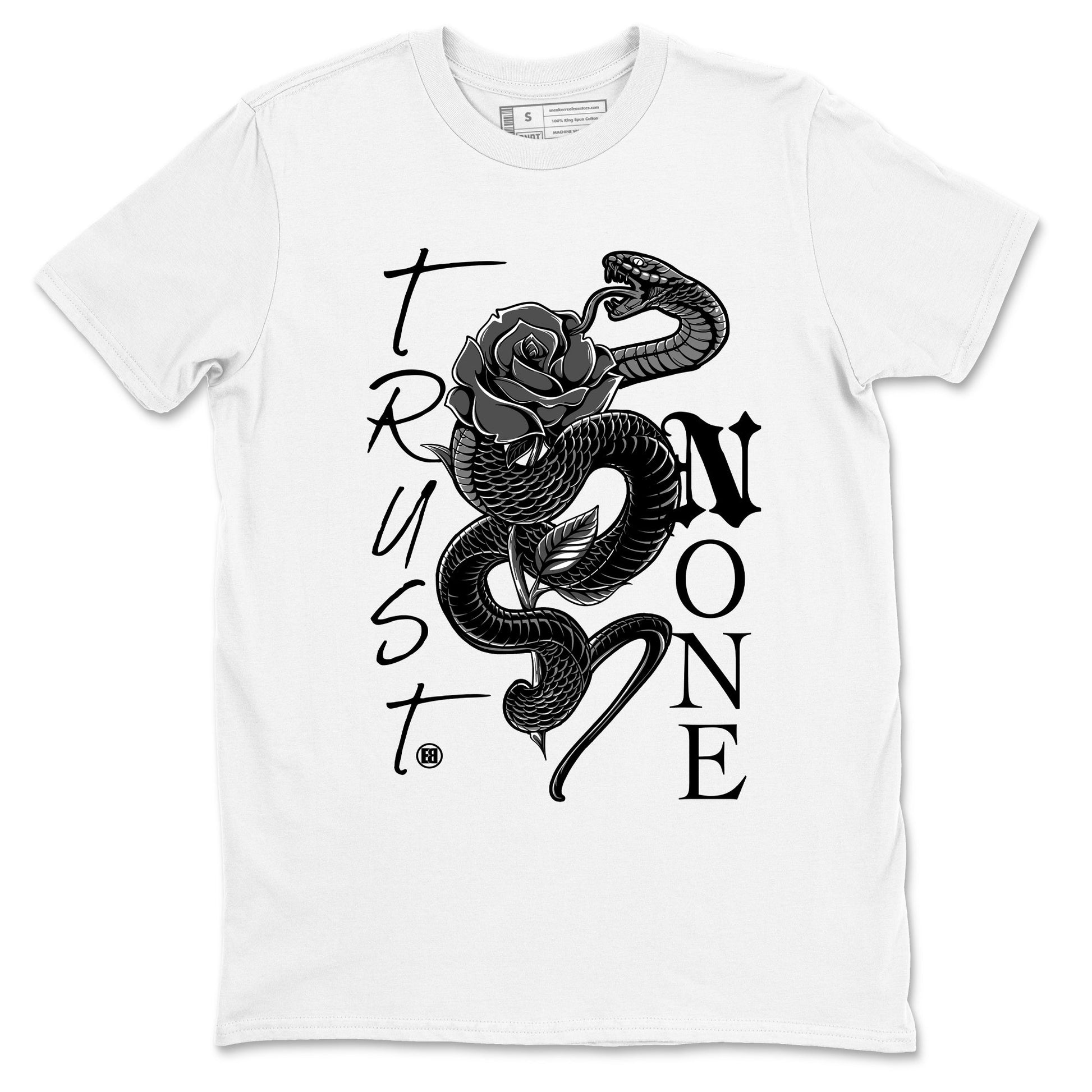 5s Black Cat shirts to match jordans Trust None sneaker match tees Air Jordan 5 Black Cat match shoes to clothes SNRT Sneaker Tees unisex cotton White 2 shirts