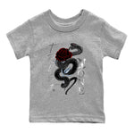 5s Reimagined shirts to match jordans Trust None best t shirts to wear with jordans Air Jordan 5 Retro OG Reimagined match shoes to clothes SNRT Sneaker Tees Youth Baby Heather Grey 2 tee