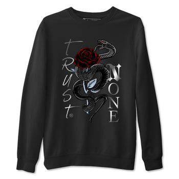 5s Reimagined shirts to match jordans Trust None best t shirts to wear with jordans Air Jordan 5 Retro OG Reimagined match shoes to clothes SNRT Sneaker Tees unisex cotton Black 2 shirts