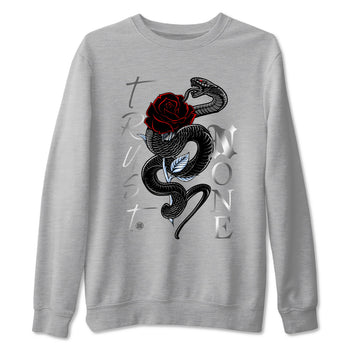 5s Reimagined shirts to match jordans Trust None best t shirts to wear with jordans Air Jordan 5 Retro OG Reimagined match shoes to clothes SNRT Sneaker Tees unisex cotton Heather Grey 2 shirts
