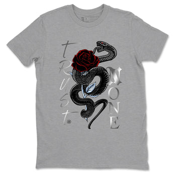 5s Reimagined shirts to match jordans Trust None best t shirts to wear with jordans Air Jordan 5 Retro OG Reimagined match shoes to clothes SNRT Sneaker Tees unisex cotton Heather Grey 2 shirts