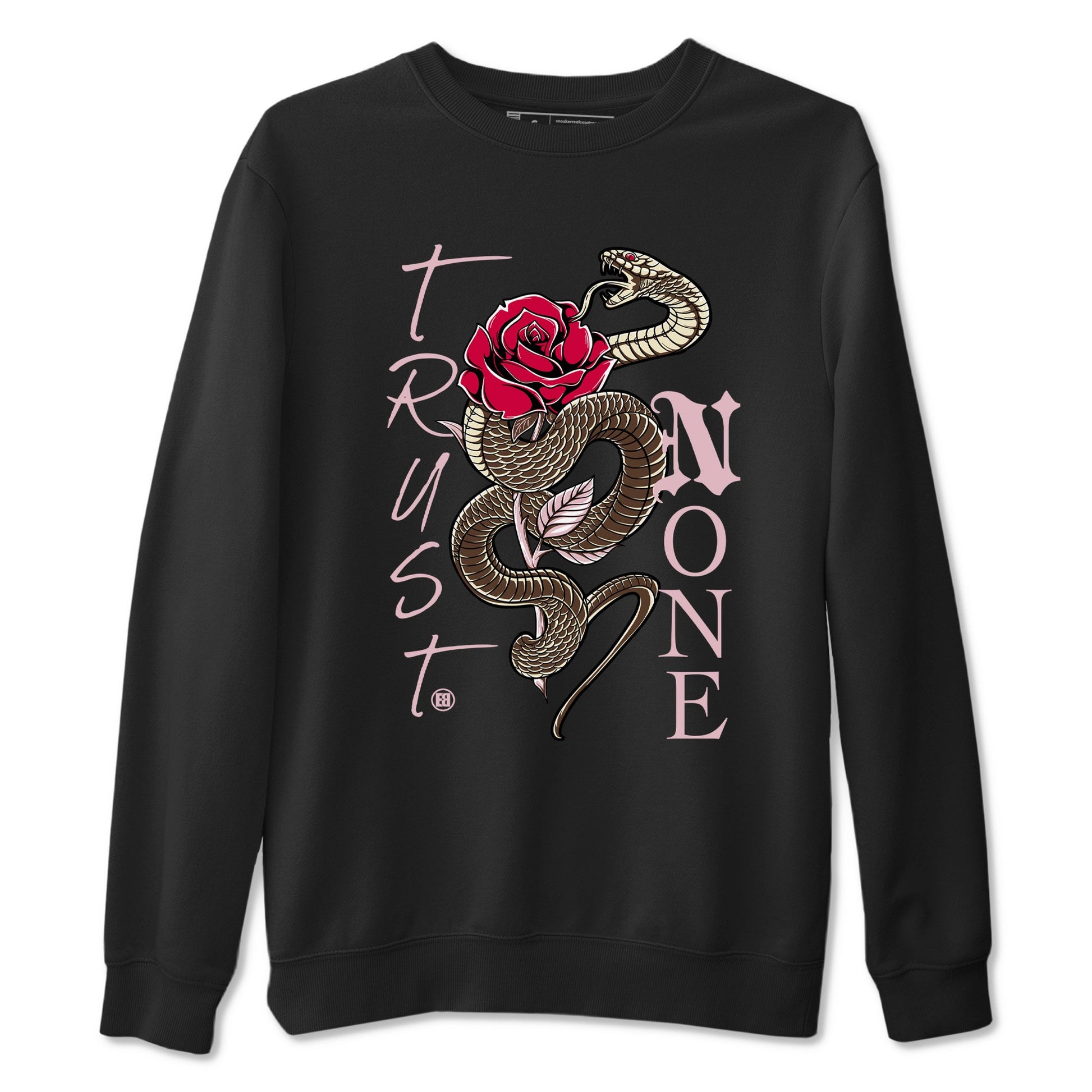 Dunk Cacao Wow And Pink Foam shirts to match jordans Trust None sneaker match tees Dunk Cacao Wow And Pink Foam SNRT Sneaker Tees streetwear brand Black 2 unisex cotton tee