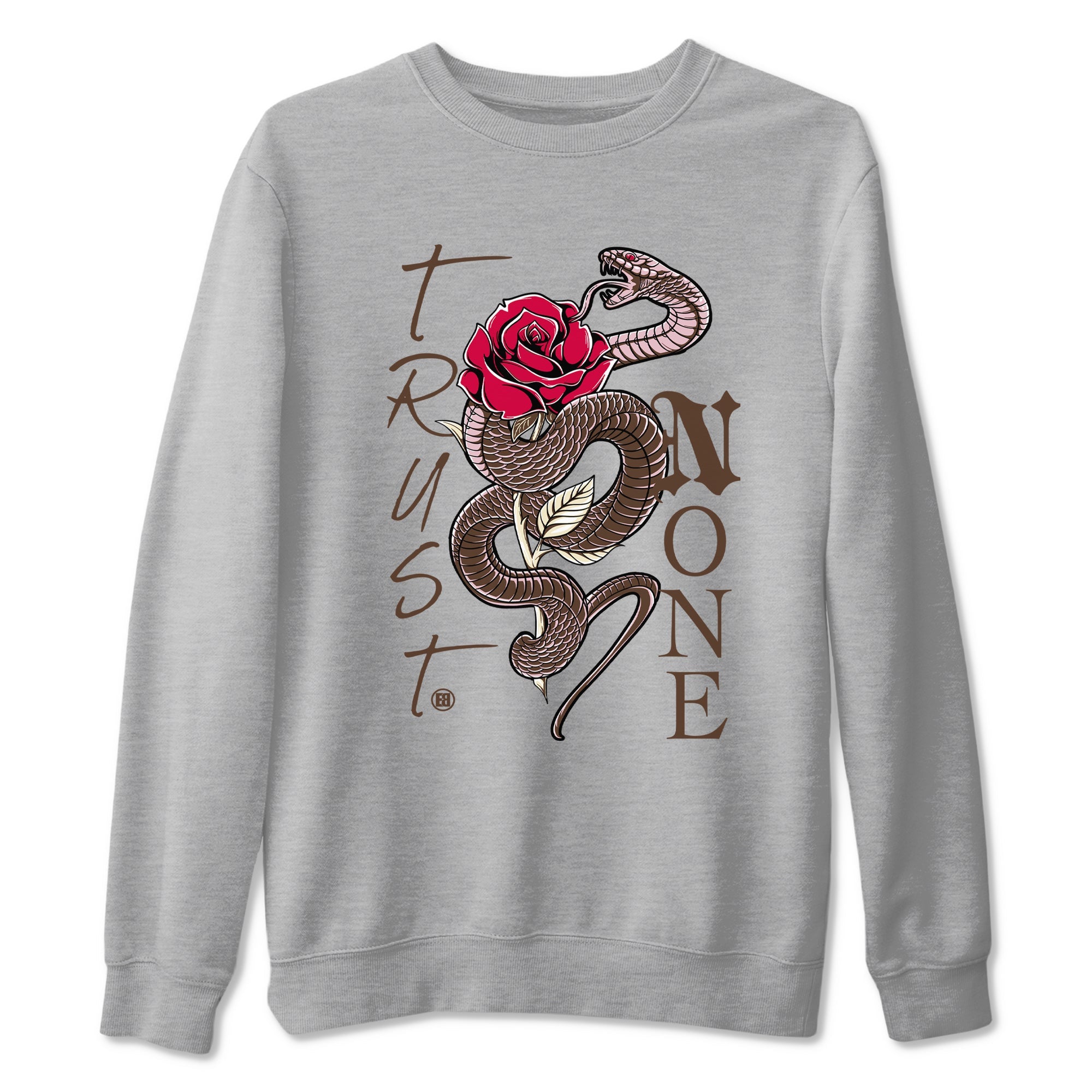 Dunk Cacao Wow And Pink Foam shirts to match jordans Trust None sneaker match tees Dunk Cacao Wow And Pink Foam SNRT Sneaker Tees streetwear brand Heather Grey 2 unisex cotton tee