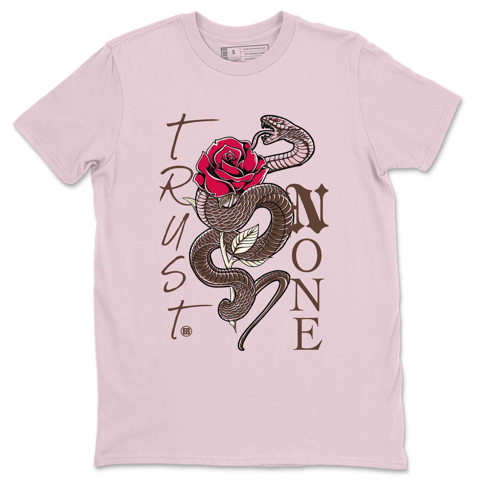 Dunk Cacao Wow And Pink Foam shirts to match jordans Trust None sneaker match tees Dunk Cacao Wow And Pink Foam SNRT Sneaker Tees streetwear brand Pink 2 unisex cotton tee