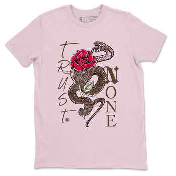 Dunk Cacao Wow And Pink Foam shirts to match jordans Trust None sneaker match tees Dunk Cacao Wow And Pink Foam SNRT Sneaker Tees streetwear brand Pink 2 unisex cotton tee