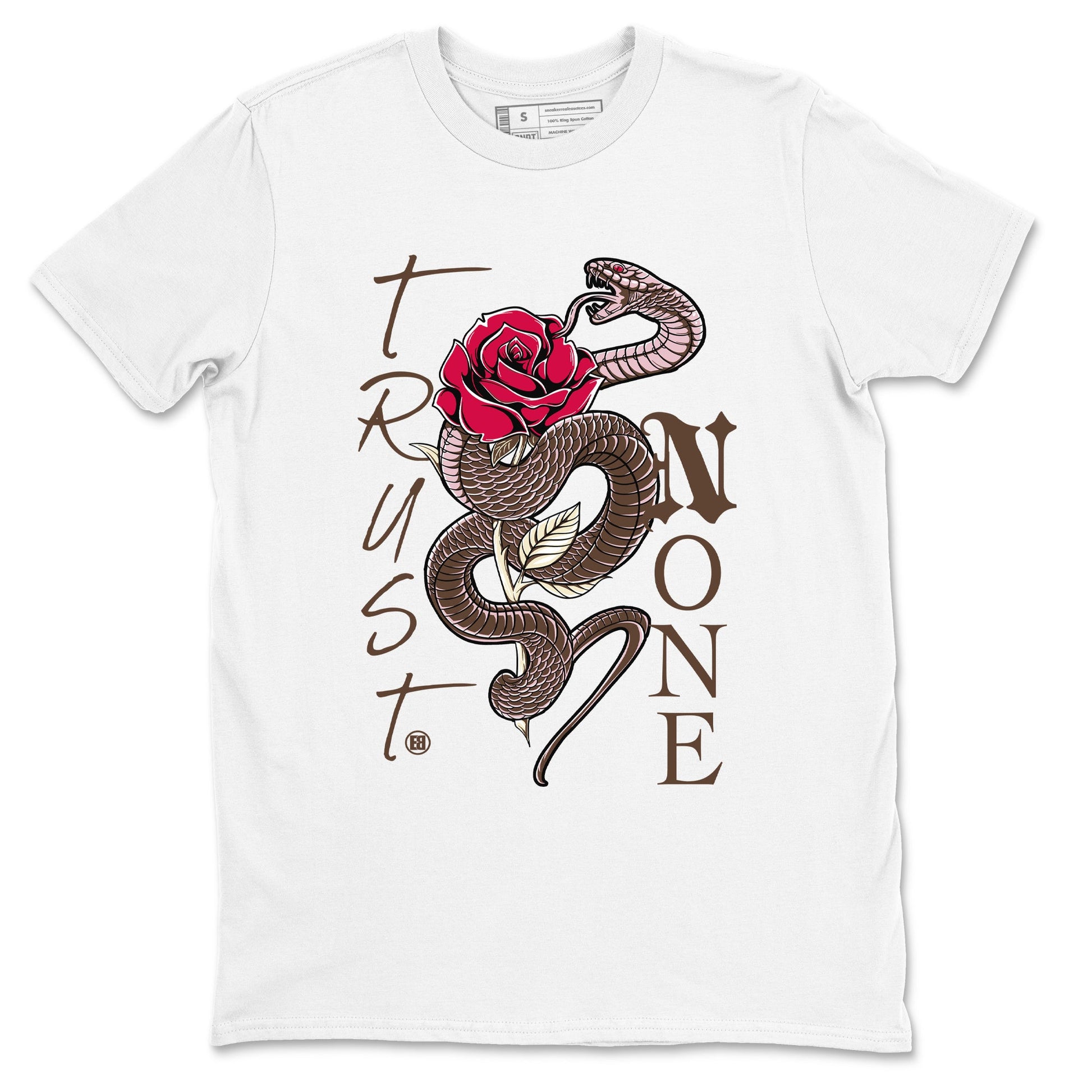 Dunk Cacao Wow And Pink Foam shirts to match jordans Trust None sneaker match tees Dunk Cacao Wow And Pink Foam SNRT Sneaker Tees streetwear brand White 2 unisex cotton tee