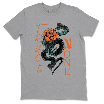 Dunk Low Ceramic shirts to match jordans Trust None sneaker match tees Dunk Ceramic match shoes to clothes SNRT Sneaker Tees unisex cotton Heather Grey 2 shirts